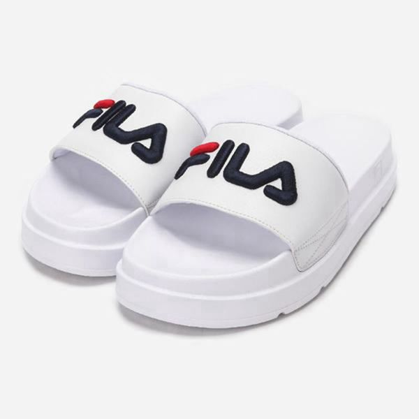 Chinelos Fila Mulher Branco - Fila Drifter Jacked Up En Portugal,BRXK-60453